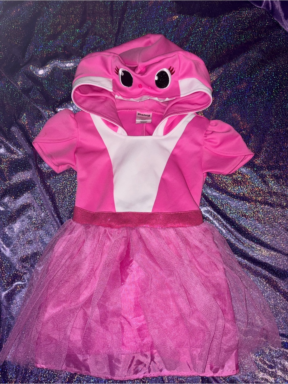 Baby Shark PINK Dress Costume
